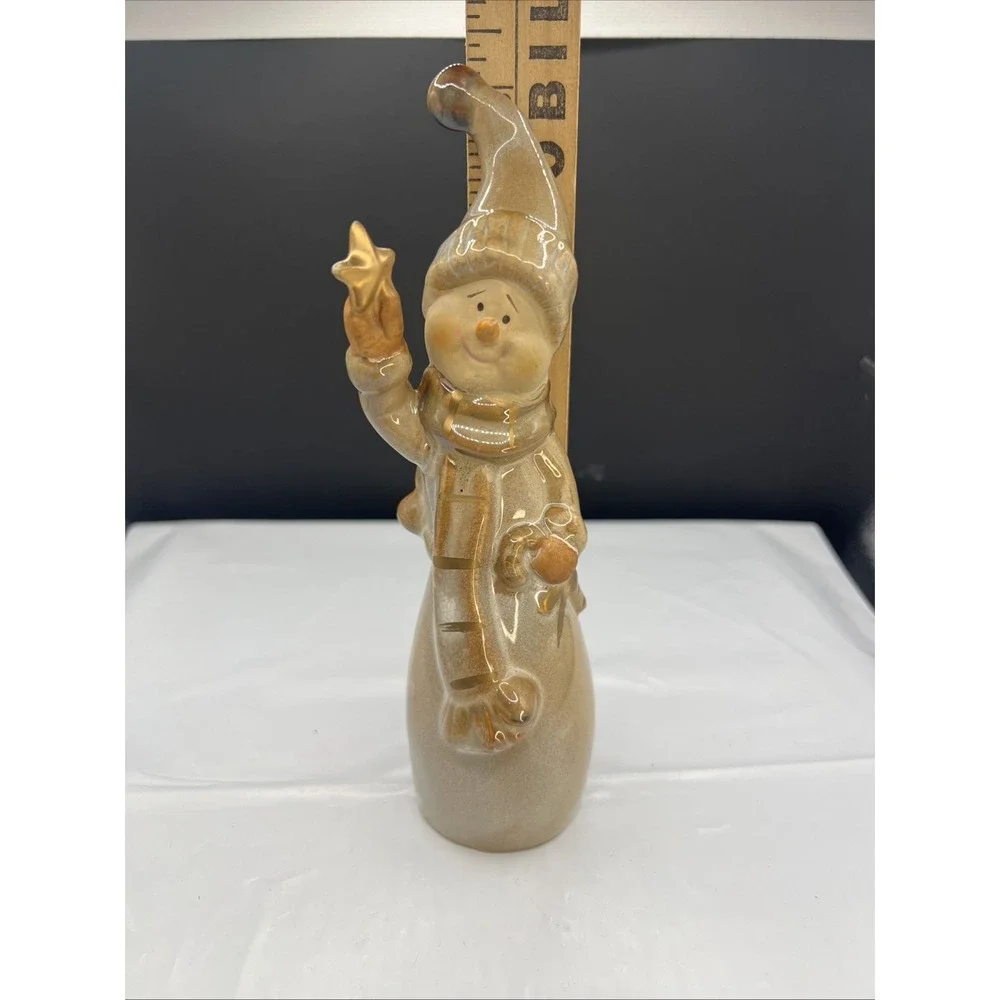 VTG Marshall Field's 2005 Ceramic Snowman 8